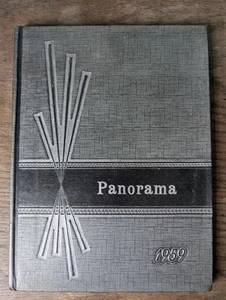 1959 Parishville Hopkinton School NY Yearbook Panorama - Good Condition - Picture 1 of 4
