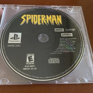 Spider-Man PS1 PlayStation 1 Disc Only Tested Great Game - Picture 1 of 3