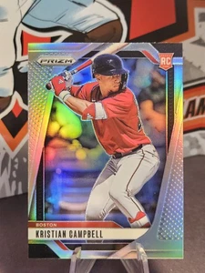 2025 Prizm Baseball Kristian Campbell Silver Prizm "RC" #1, Boston Redsox  - Bild 1 von 2
