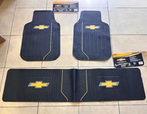 4PC CHEVY Car Truck Front Back Floor Mats - Picture 1 of 4
