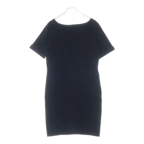 Gucci Diamond abito trapuntato manica corta nero donna 371120 usatofd0afcc2d