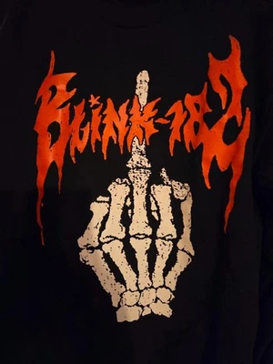 Sudadera Blink-182 Tour "One More Time", Talla Mediana, Gruesa, Manga Larga Foto 1 de 4