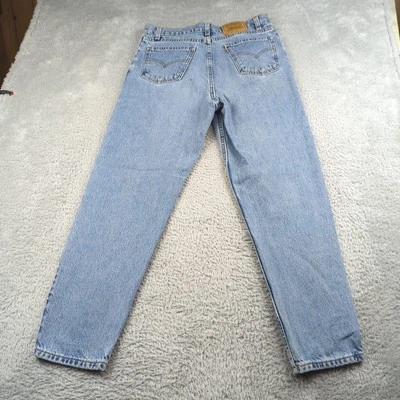 Jeans Levis de Colección Años 90 Niñas Plus 16 1/2 Azul 950 Calce Suelto Cónico EE. UU. Pestaña Naranja Foto 1 de 4
