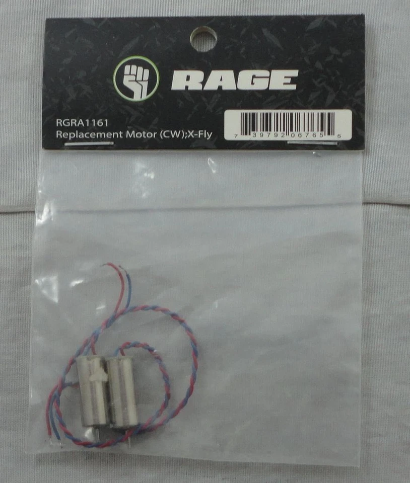 Motores Rage RC no sentido horário (CW) (2 peças) para quadricóptero X-Fly RGR1161 - Imagem 1 de 1