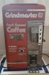 Vintage Grindmaster Bulk Bohne kommerzielle Kaffeemühle industrielles Lebensmittelgeschäft funktioniert - Bild 1 von 8