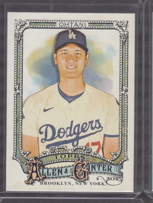 2025 TOPPS ALLEN & GINTER SHOHEI OHTANI FULL SIZE CARD MVP WORLD SERIES  🔥 - Image 1 of 2