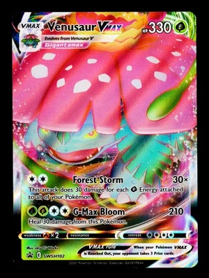 Venusaur VMAX - Promo SWSH: Sword & Shield Promo Cards SWSH102 NM - Image 1 of 2