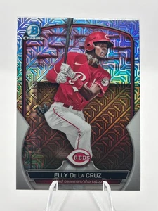 ELLY DE LA CRUZ 2023 BOWMAN CHROME MOJO CINCINNATI REDS #BCP-65 JT - Picture 1 of 2