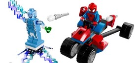 LEGO Marvel: Spider-Trike Vs. Electro (76014) ~ Retired ~ Complete ~