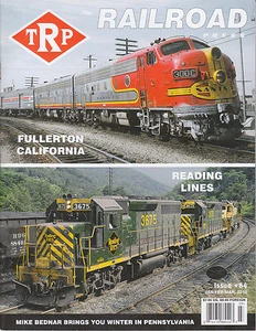 TRP 84 FULLERTON, CALIFORNIA, READING LINES STEAM, DIESEL, RDC, WINTER in PA  - Picture 1 of 2