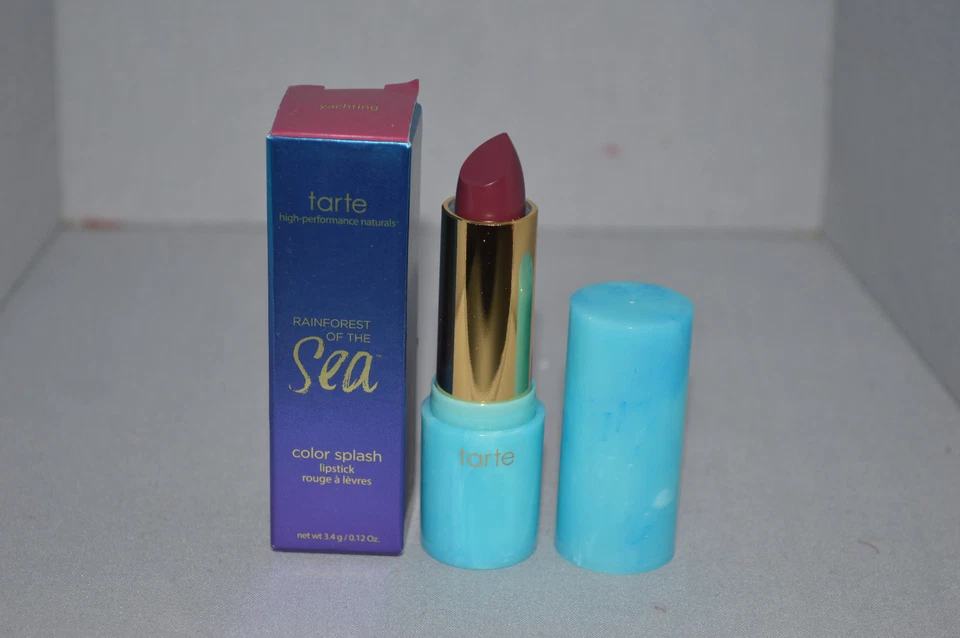 Tarte Rainforest Of The Sea Color Splash Lipstick Yachting .12oz New Boxed - Image 1 of 1