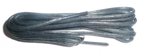 Strong Long Lasting Black Fine Waxed Shoe Laces Boot Laces shoelaces 60cm-180cm - Picture 1 of 2