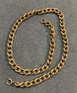 Gold Tone Chain 18.5” Thick - Picture 1 of 8