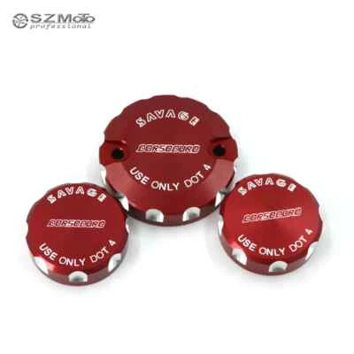 For Aprilia SMV 1200 Dorsoduro 2011-2014 Brake Clutch Fluid Reservoir Cover Cap - Image 1 of 4