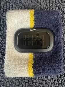 Vintage Nike Watch Black band Trainer BLue Yellow and White Clean New Battery - Picture 1 of 5