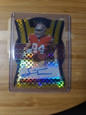 2017 Panini Select Premier Level /10! Gold Prizm Die-Cut Rookie Solomon Thomas - Image 1 of 4
