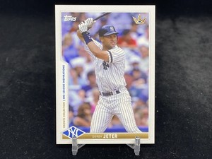 DEREK JETER 2022 TOPPS X BOBBY WITT JR CROWN COLLECTION #41 INSERT / NY YANKEES