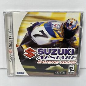 Suzuki Alstare Extreme Racing (Dreamcast, 1999) Complete CIB - w/ Reg CARD !