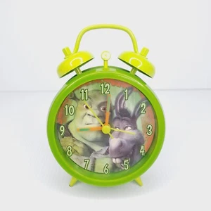Shrek 2 Donkey Classic Twin Bell Alarm Clock 8cm - Picture 1 of 7
