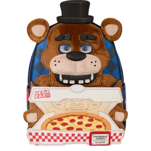 Five Nights at Freddy's Freddy Fazbear Plush Cosplay Lenticular Mini Backpack - Picture 1 of 7