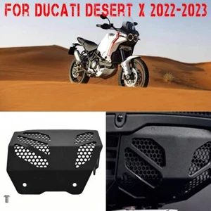 For Ducati Desert X Engine Grille Guard Protector Plate 2022 2023 2024 Aluminum - Picture 1 of 7