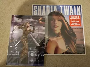 Shania Twain - Greatest Hits W/ Signed Autographed Print - Vinyl LP Record - Picture 1 of 2