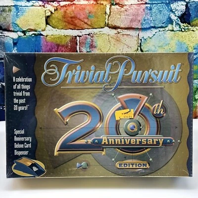 Карты Trivial Pursuit 20th Anniversary Edition 80s 90s начало 2000-х запечатанные НОВЫЕ! - Изображение 1 из 4