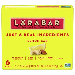 Larabar Lemon Bar 6 Pack 9.6 oz (Pack of 8) - Picture 1 of 2