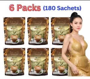 6xJamsai Lamyai Green Coffee Bean Dietary Supplement 30 Sachets - Picture 1 of 8