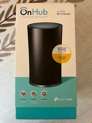 OnHub Wireless Router from Google and TP-LINK (Blue) | Great Condition - Image 1 of 4