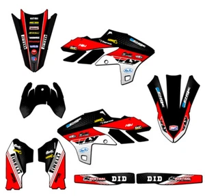 2024-2025 YZ 250 F 4 TIEMPOS REBOTE Negro Senge Kit Gráficos Compatible con - Imagen 1 de 4