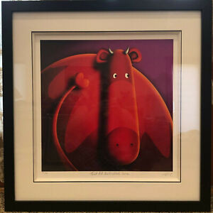 Peter Smith OLD DEVIL CALLED LOVE Limited Edition Giclee Hand Signed FRAMED COA