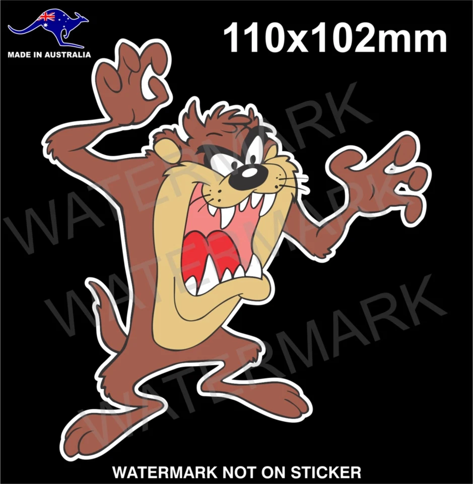 PEGATINA TAZ DIABLO LOONEY TUNES DIBUJOS ANIMADOS SCOOBY DOO Foto 1 de 1