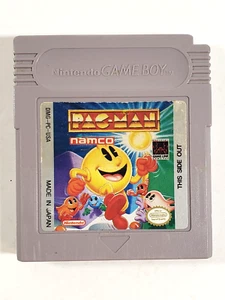 Pac-Man (Nintendo Game Boy, 1991) Pacman Authentic Cartridge Only - Tested - Picture 1 of 4