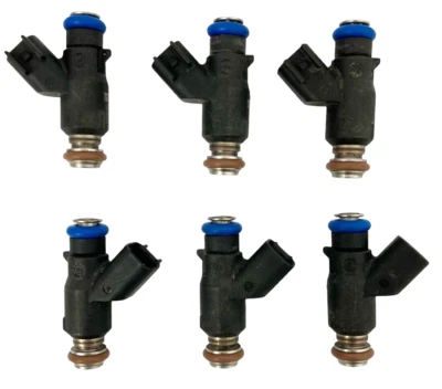 OEM Hyundai Kia 3.3L 3.8L 06-2012 Fuel Injector SET OF 6 SANTA FE BENCH TESTED Foto 1 de 4