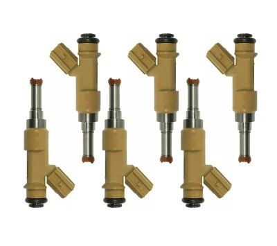 Inyector de combustible 6 piezas para Toyota 4Runner 2010-2019 y FJ Cruiser 2010-2014 4,0 L V6 Foto 1 de 4