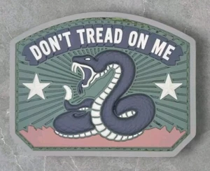 MSM DONT TREAD ON ME MILSPEC MONKEY MULTICAM TACTICAL 3D PVC HOOK MORALE PATCH - Picture 1 of 3