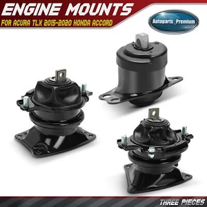 3pcs Engine Motor Mount for Acura TLX 2015-2020 Honda Accord 2013-2017 V6 3.5L - Picture 1 of 10