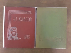 1945 & 1946 Excelsior Union High School Norwalk California EL AVIADOR Yearbooks - Picture 1 of 11