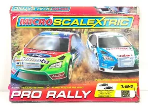 Ricambi originali Hornby Micro Scalextric G1055 Pro Rally 1:64 Ford Focus RS - Foto 1 di 27