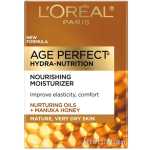 L’Oreal Paris Age Perfect Hydra-Nutrition Moisturizer W/ Manuka Honey 1.7oz - Picture 1 of 1