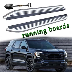2pcs Side Steps Fixed Pedals Nerf Bars Running Boards Fits for GMC Terrain 2025 - Picture 1 of 7