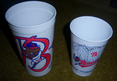 RARE Vintage 1994 Authentic BUFFALO BISONS Plastic CUP Lot jersey throwback Cover