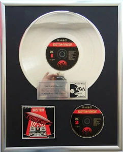 Led Zeppelin Mothership original CD/Cover + 12" gerahmt goldene Schallplatte - Foto 1 di 10