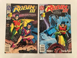 ROBIN III CRY OF THE HUNTRESS PARTS Three And Four DC COMICS 1993 - Picture 1 of 5