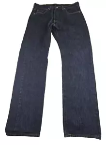 Levi's 501 Shrink Fit Button Fly Jeans 32x34 (Echt 32x33) Denim Straight Fit - Bild 1 von 17