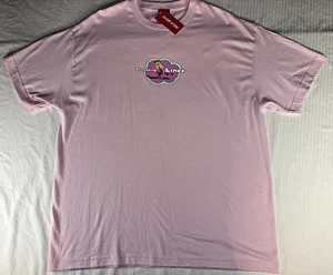 Camiseta nelk niños envío completo líneas trituradoras talla L púrpura lavanda - Imagen 1 de 9