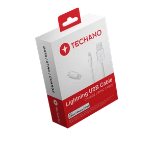 Techano iPhone to USB A 1m Cable - Picture 1 of 1
