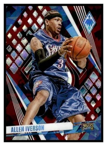2023-24 Phoenix Phoenix Maroon Ice 8 Allen Iverson Philadelphia 76ers /275 - Picture 1 of 2