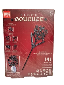 BLACK HYACINTH Limited Edition Bouquet Botanical Block Tech Set 141 pieces - Picture 1 of 3
